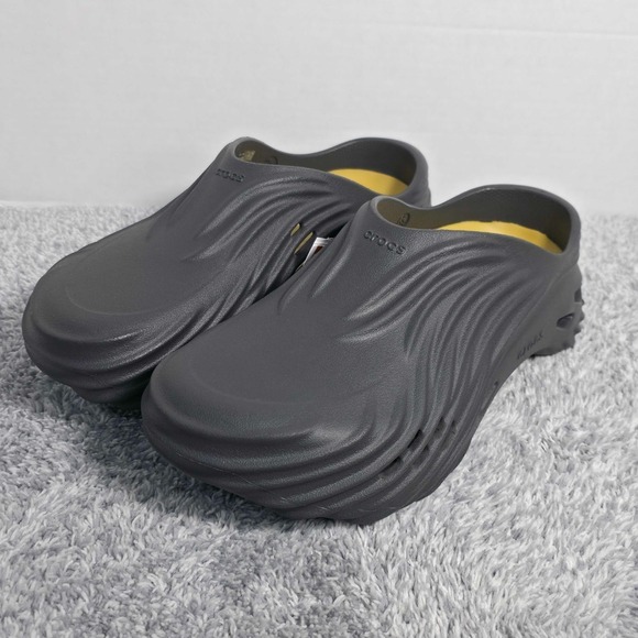 CROCS Other - Crocs Echo Wave Clogs Slip On Shoes Men's Size 11 Black Sand NEW NWT 210521-0LD
